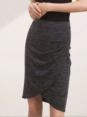 Aritzia Wilfred Free Tyra Faux Wrap Skirt